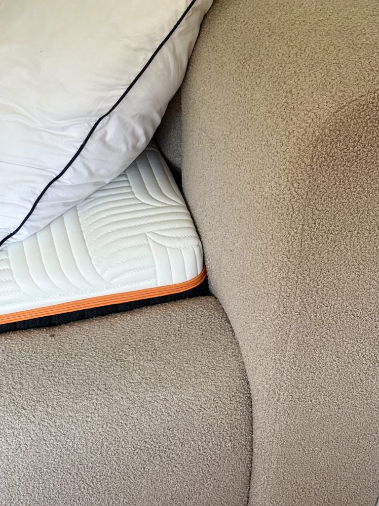 Test du lit coffre Equinox de Morphea
