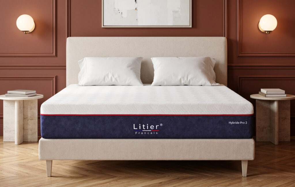 Litier français matelas Hybride Pro 2 Fresh +